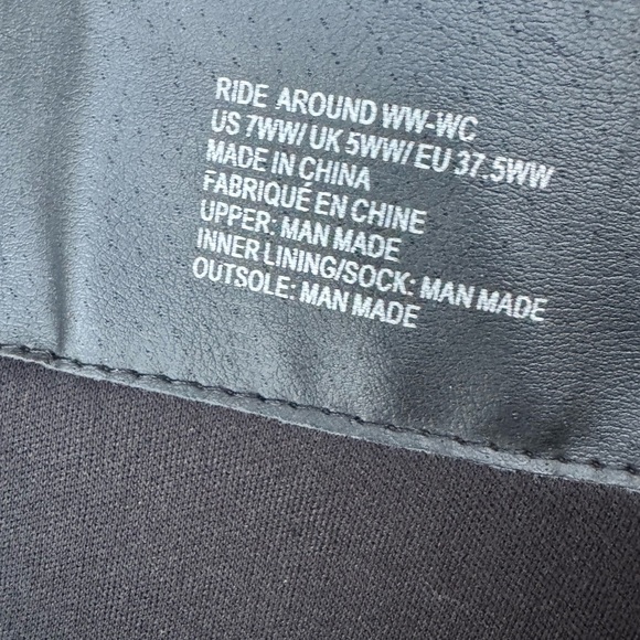 JustFab Flat Boots Ride Around Size 7 Wide Width - Picture 8 of 16